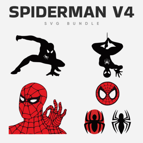 Spiderman Logo SVG, Png, PSD, EPS, Cut Files, Layered, Cricut