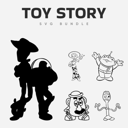 Toy Story SVG Bundle - Preview.