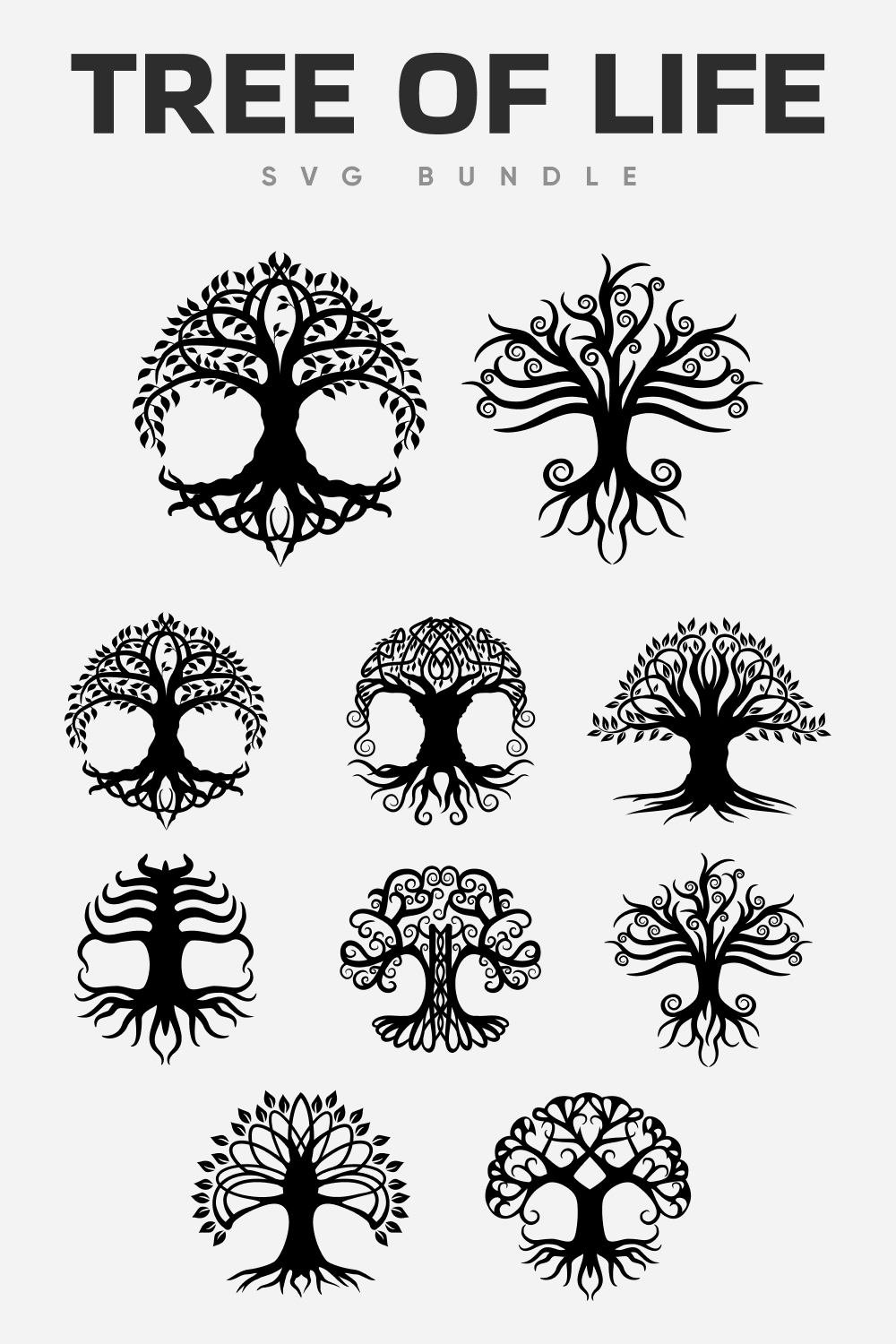 Interesting Tree of life SVG bundle.