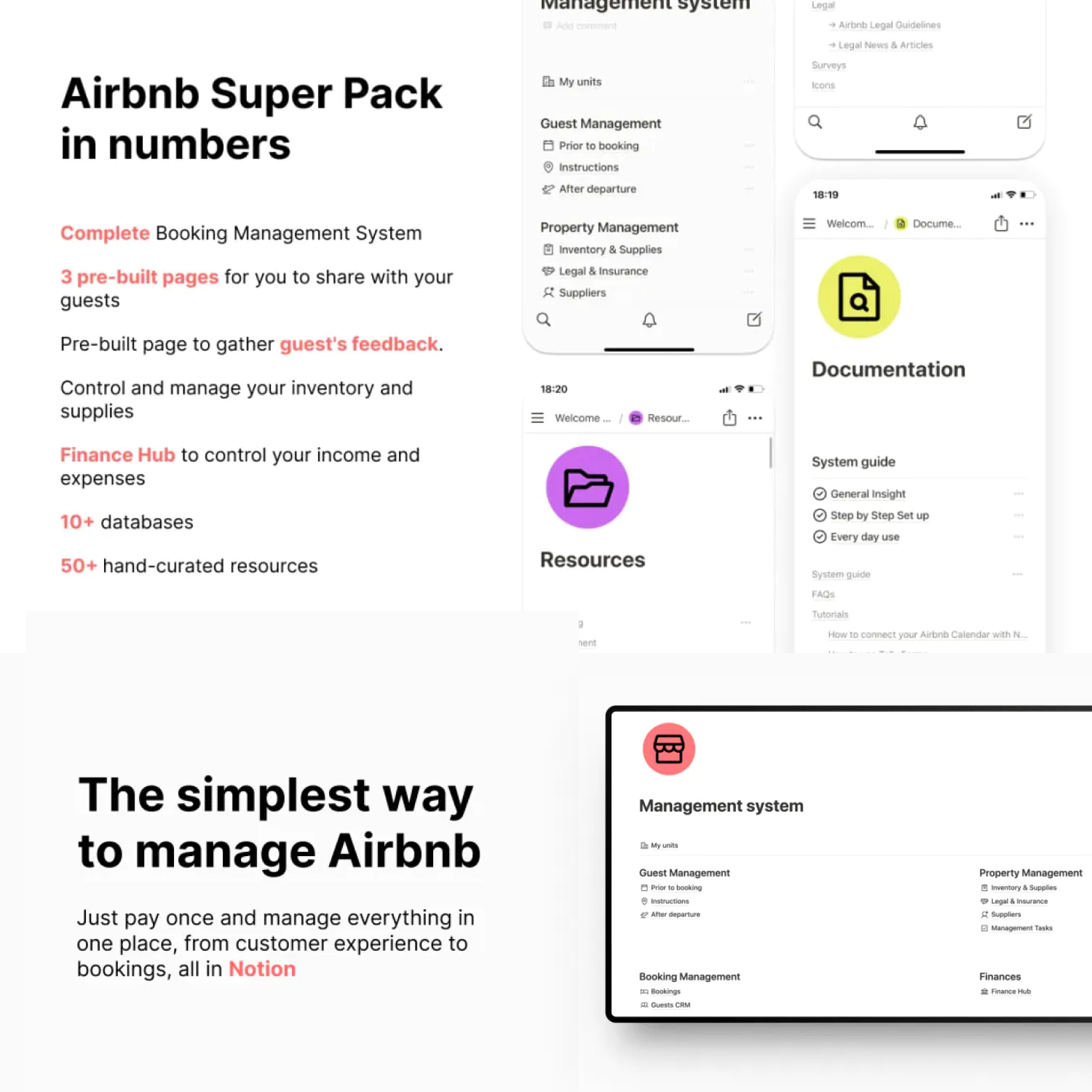 Airbnb super pack.