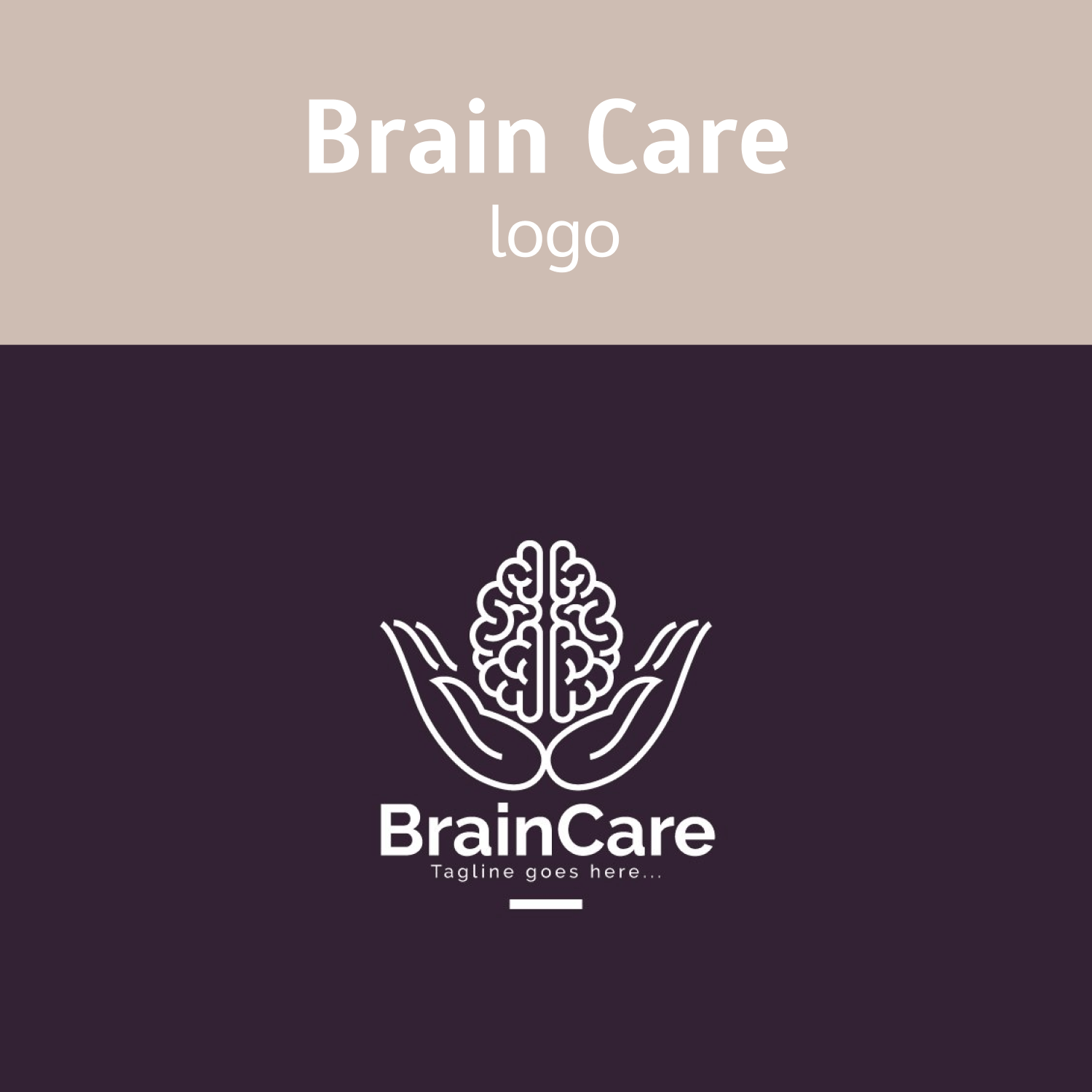 Brain care logo.