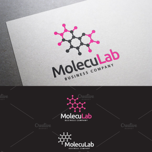 Interesting moleculab logo.