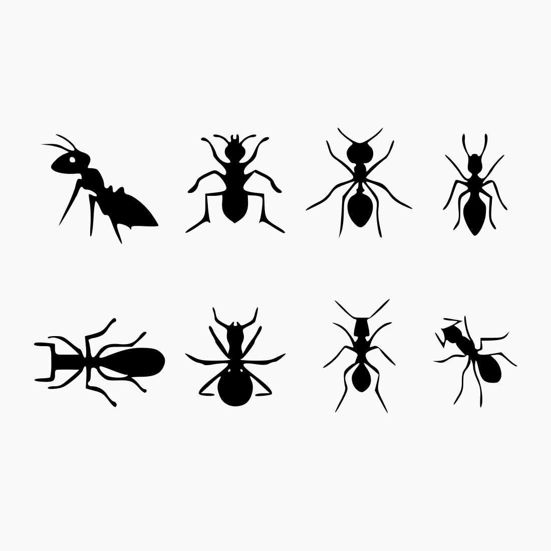 Ants SVG bundle.