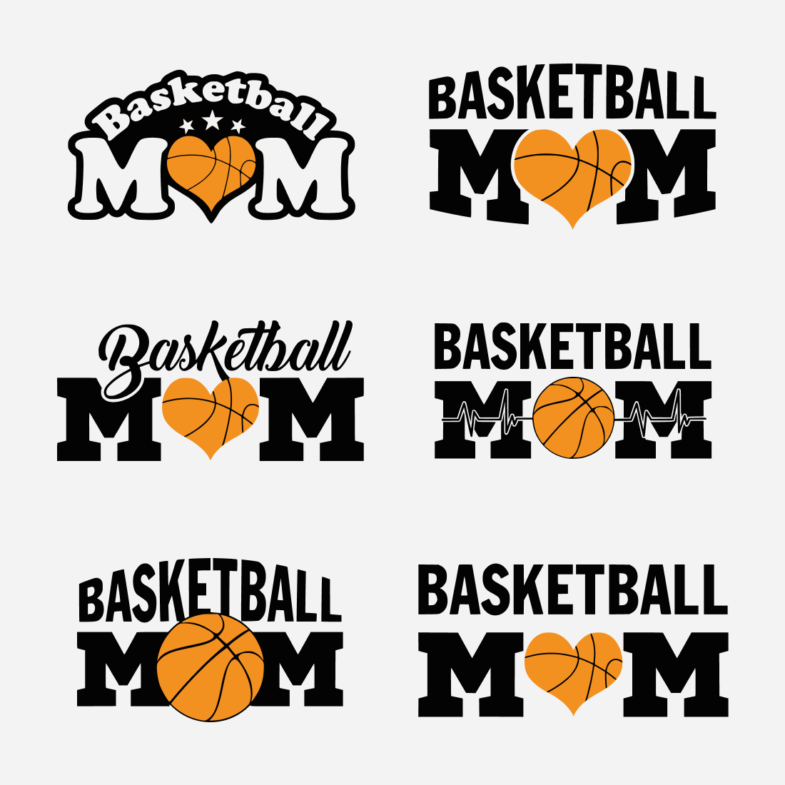 Interesting write basketball mom SVG bundle.