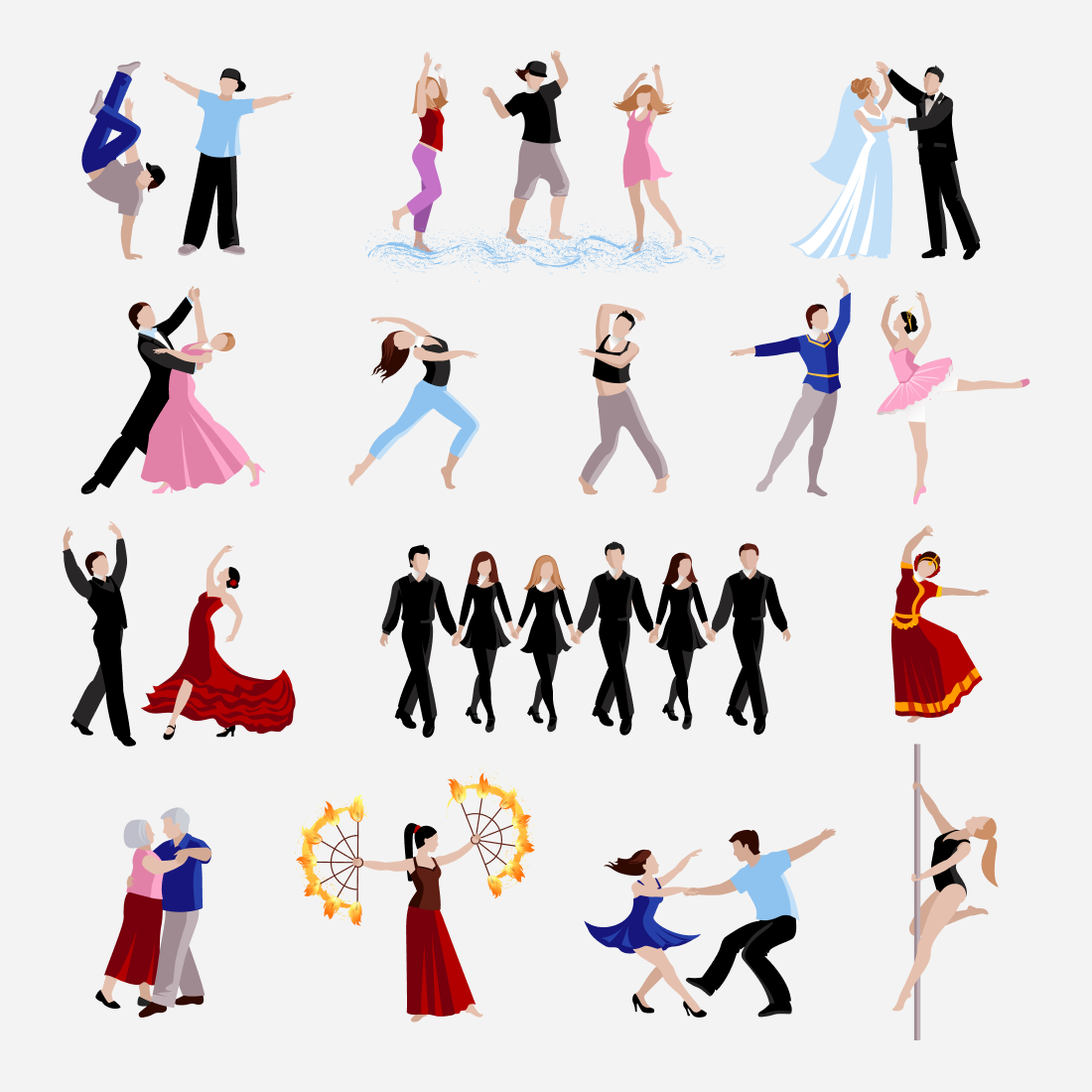Dance SVG bundle.