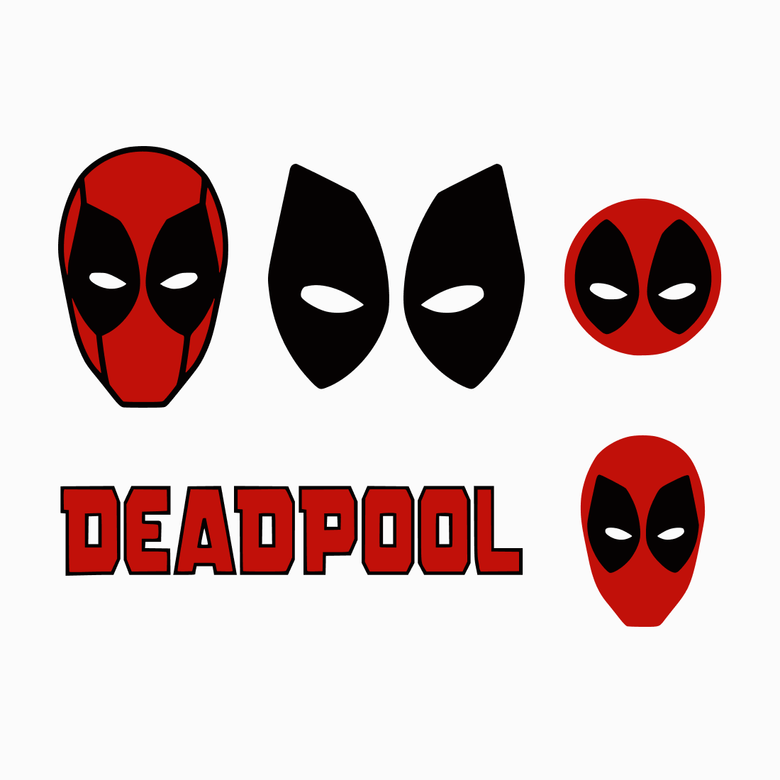 Interesting Deadpool SVG bundle.