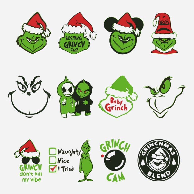 Grinchmas SVG Bundle – MasterBundles