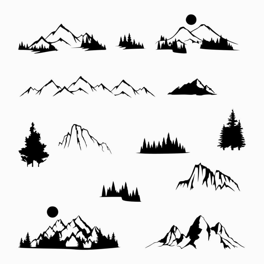 Mountain V2 SVG Bundle – MasterBundles