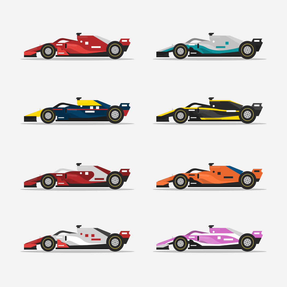 Race car SVG bundle.
