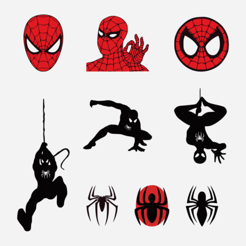 Spiderman Face Svg Bundle – Masterbundles