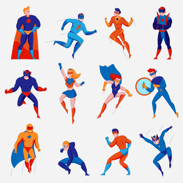 Superhero SVG Bundle – MasterBundles