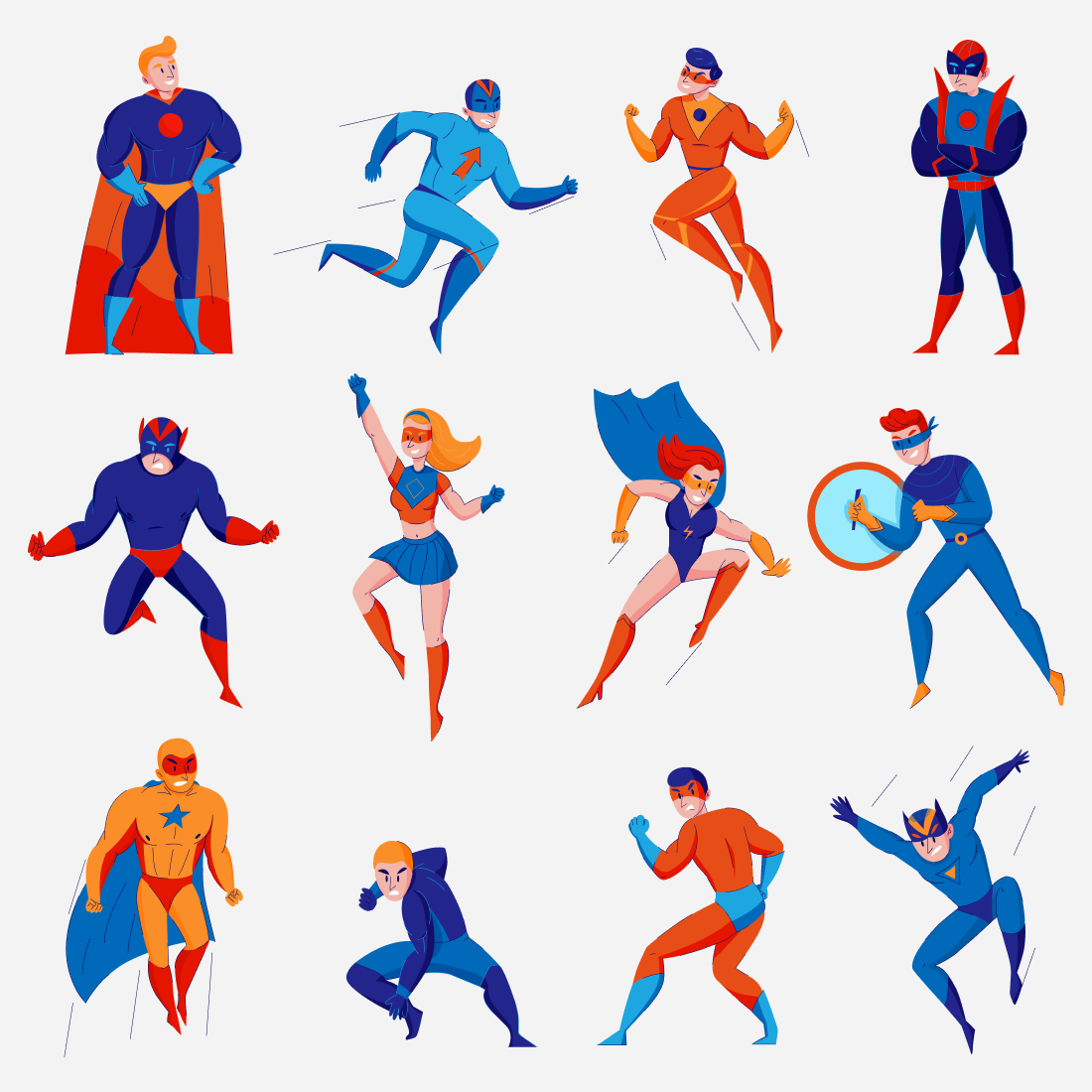 Superhero SVG bundle.