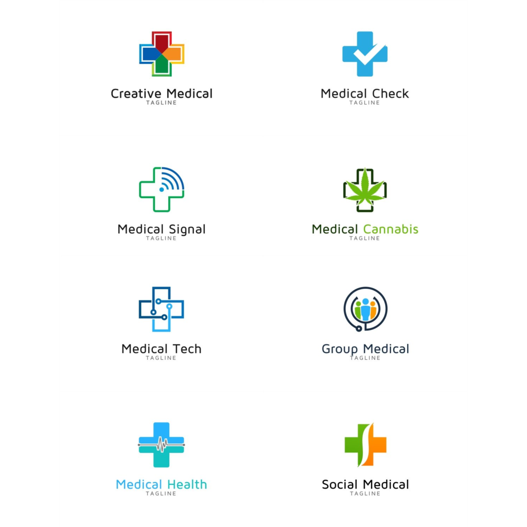 10 Medical Logo Bundle #1 – MasterBundles