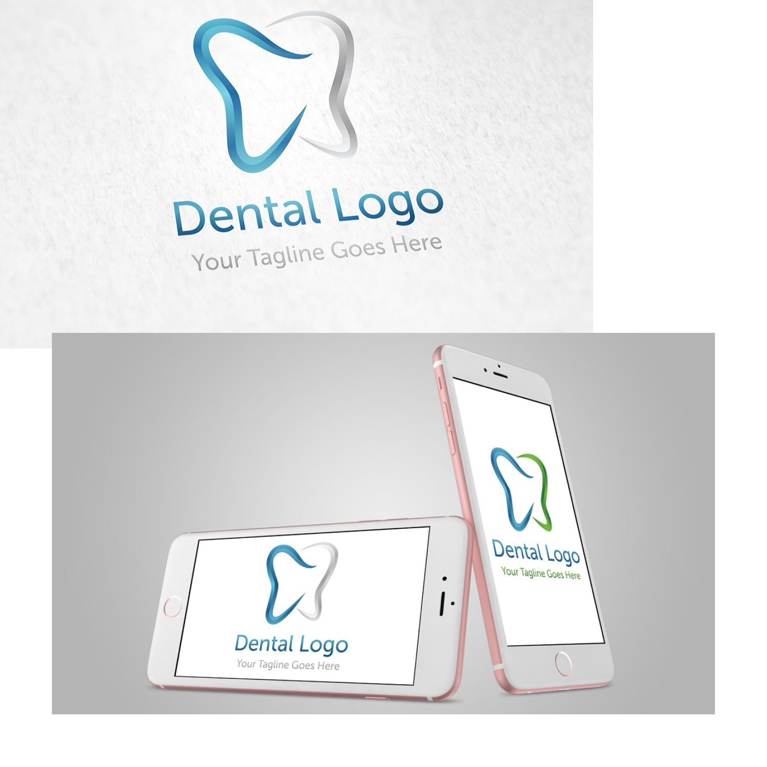 Logos for medical products.