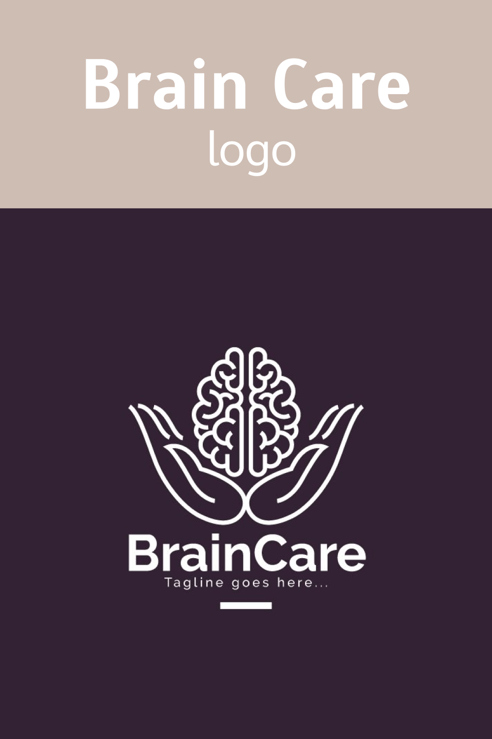 Brain care logo.