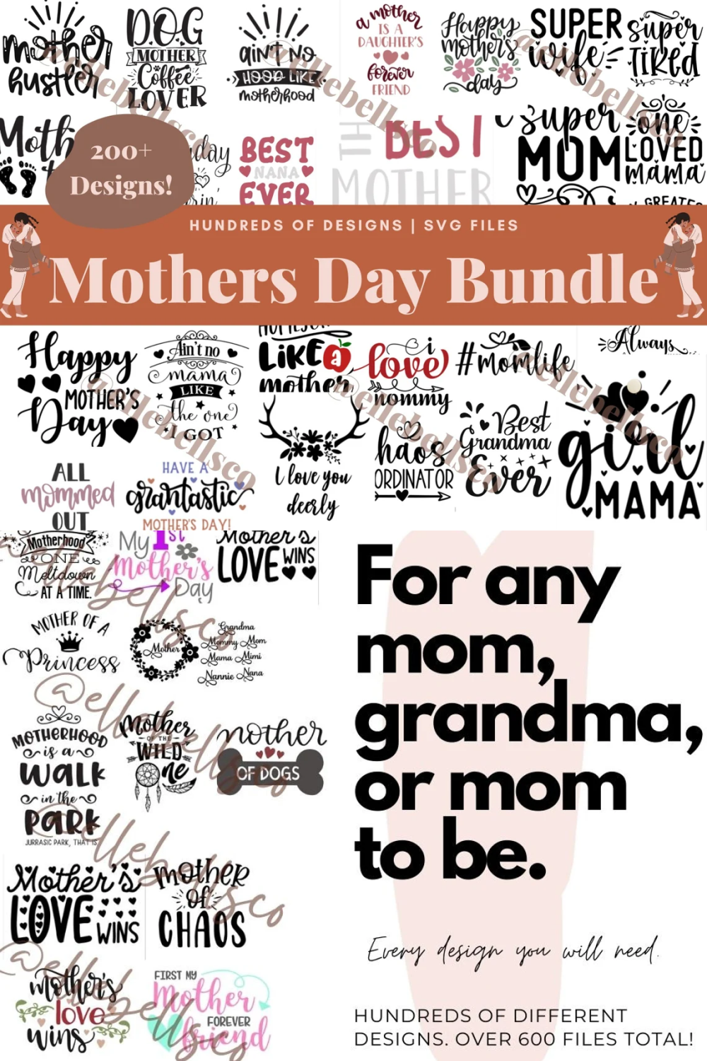 Mothers day SVG mega bundle.