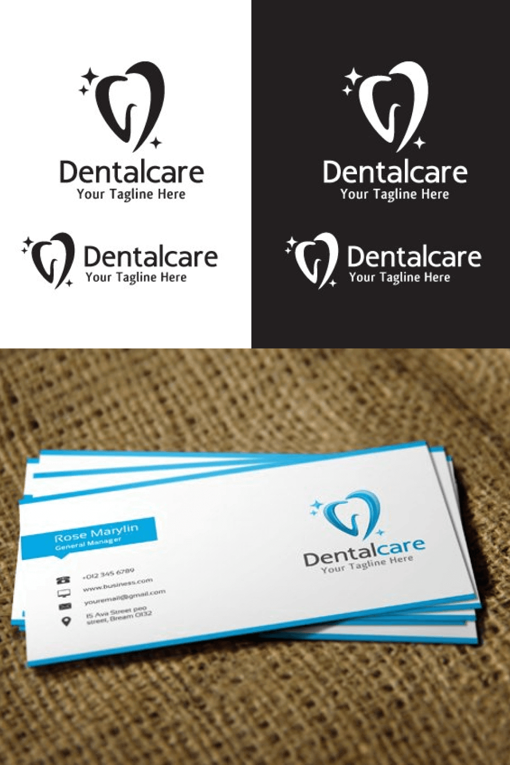 Using Dentalcare Logo.
