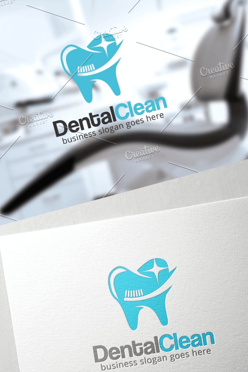 Logo One Blue Tooth of DentalClean.