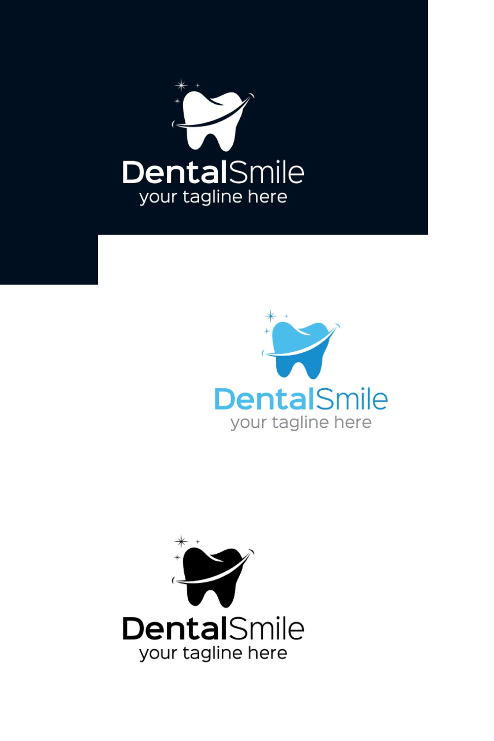 Three Types of Dental Smile.