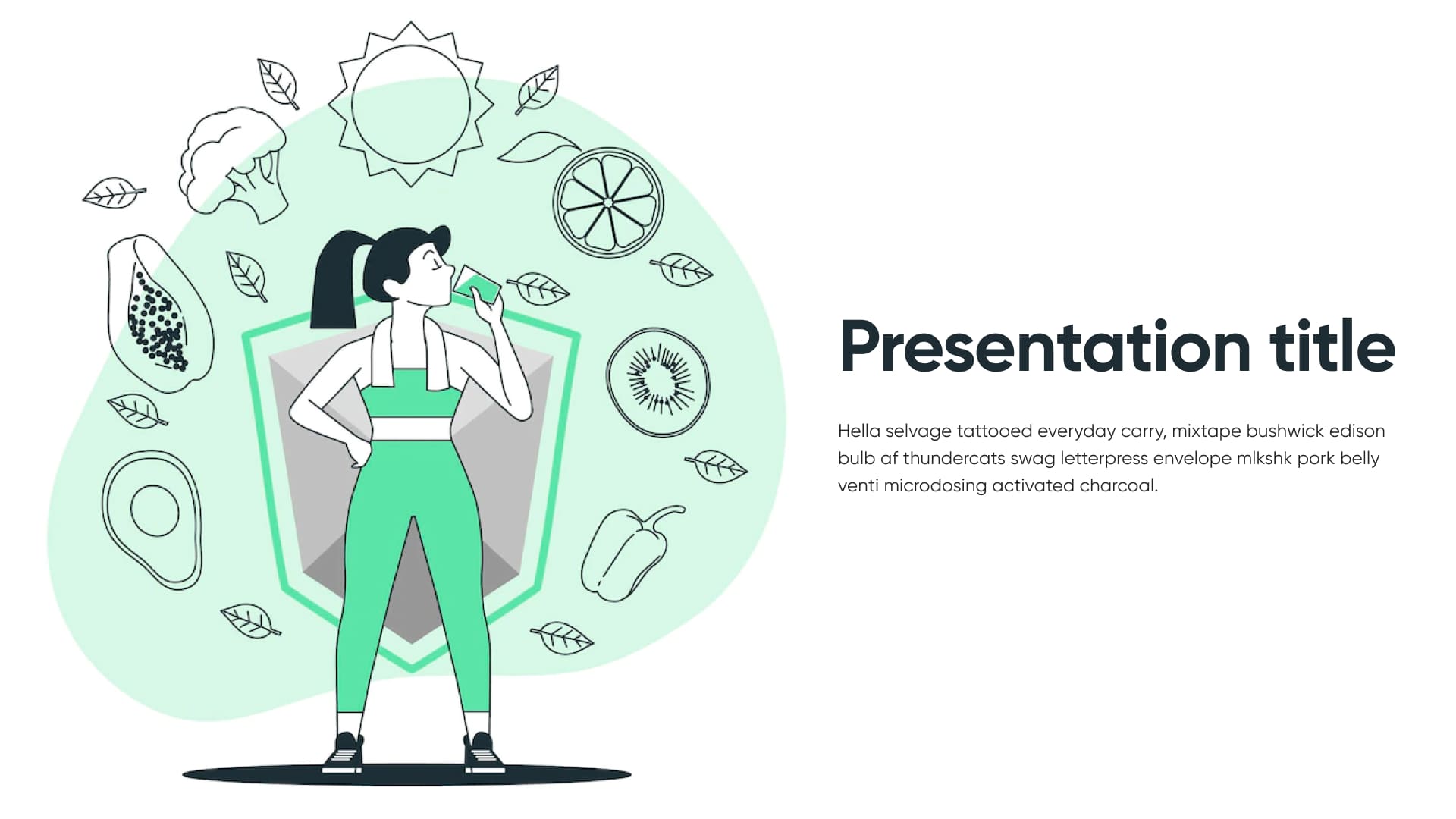 2 Free Health Powerpoint Template.