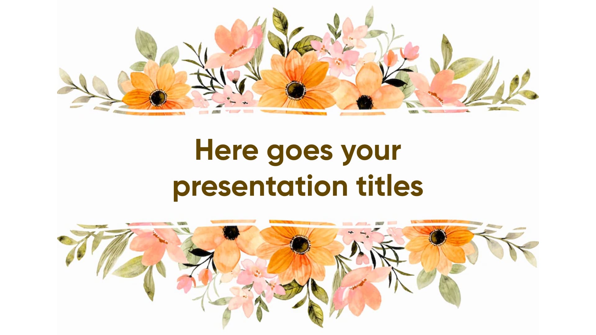 powerpoint backgrounds flowers