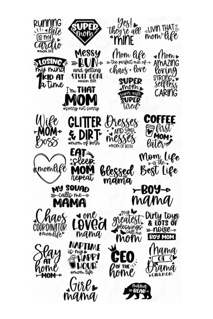 Girl Mom SVG, Mama SVG, Funny Mom SVG – MasterBundles