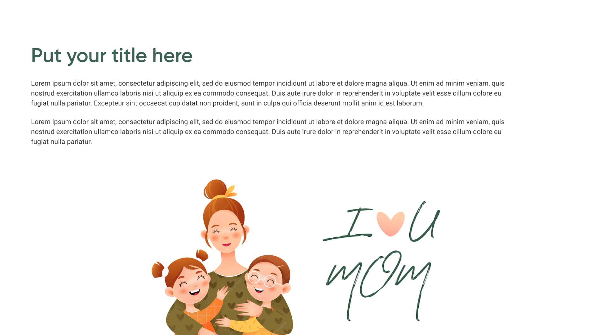 4 Free Mothers Day Powerpoint Template.
