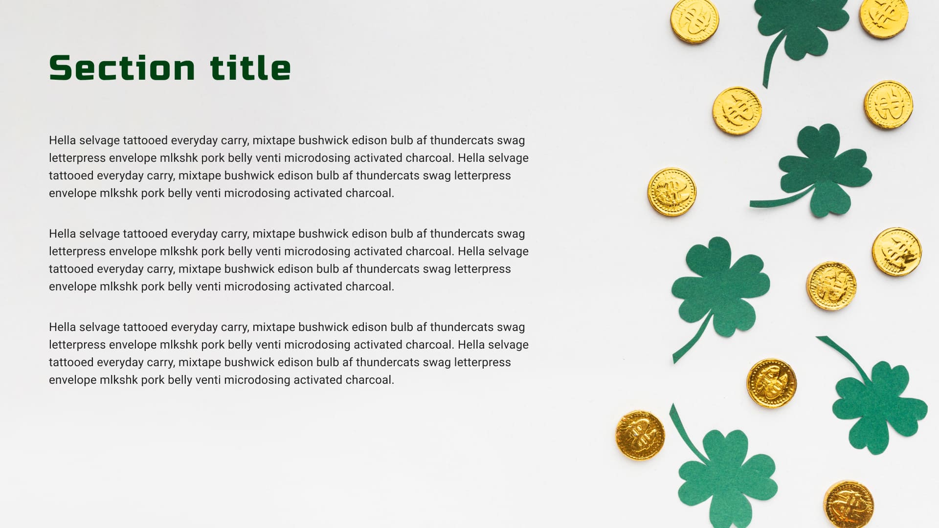 5 Free St Patricks Day Powerpoint Template.