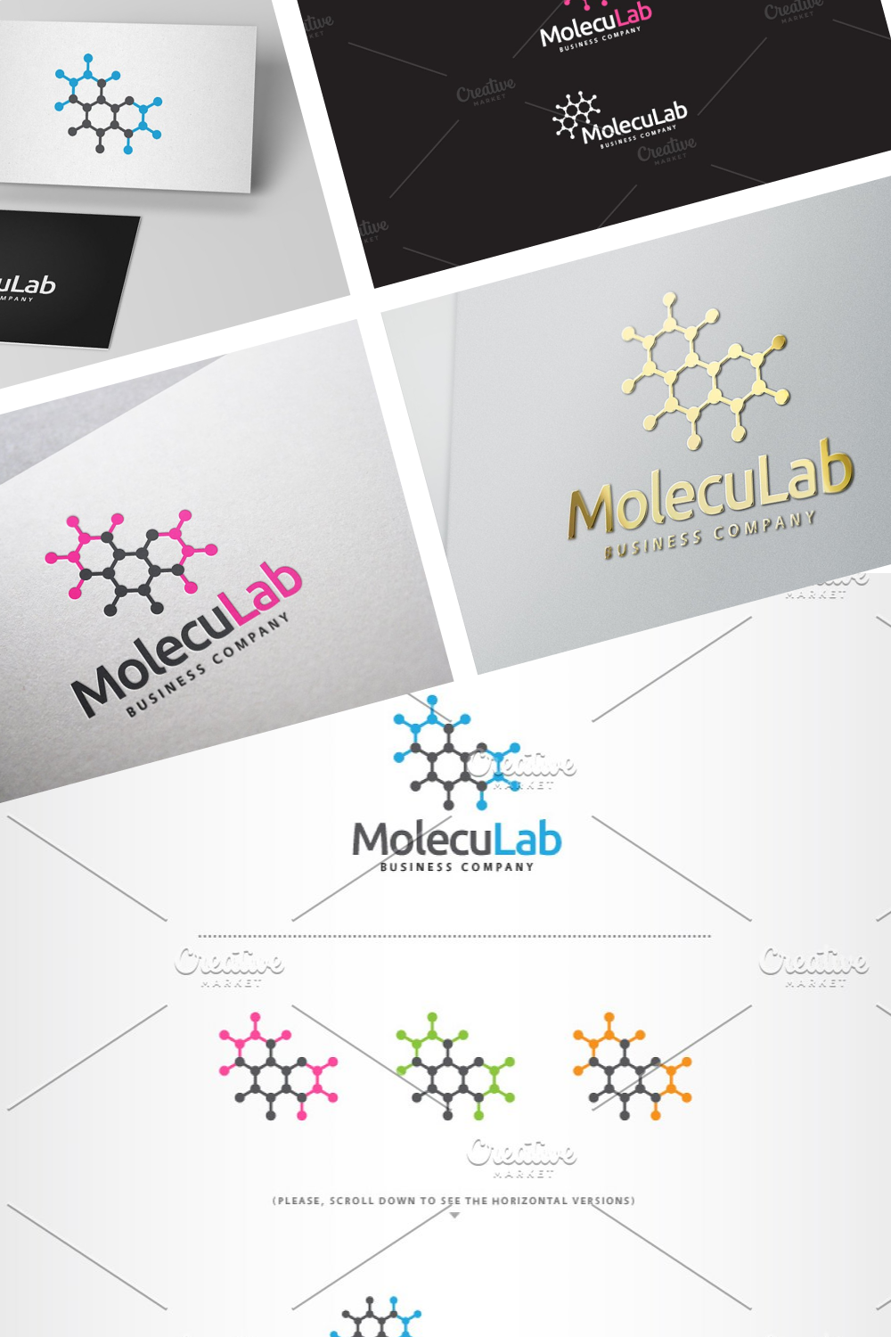 Logos for medical products.