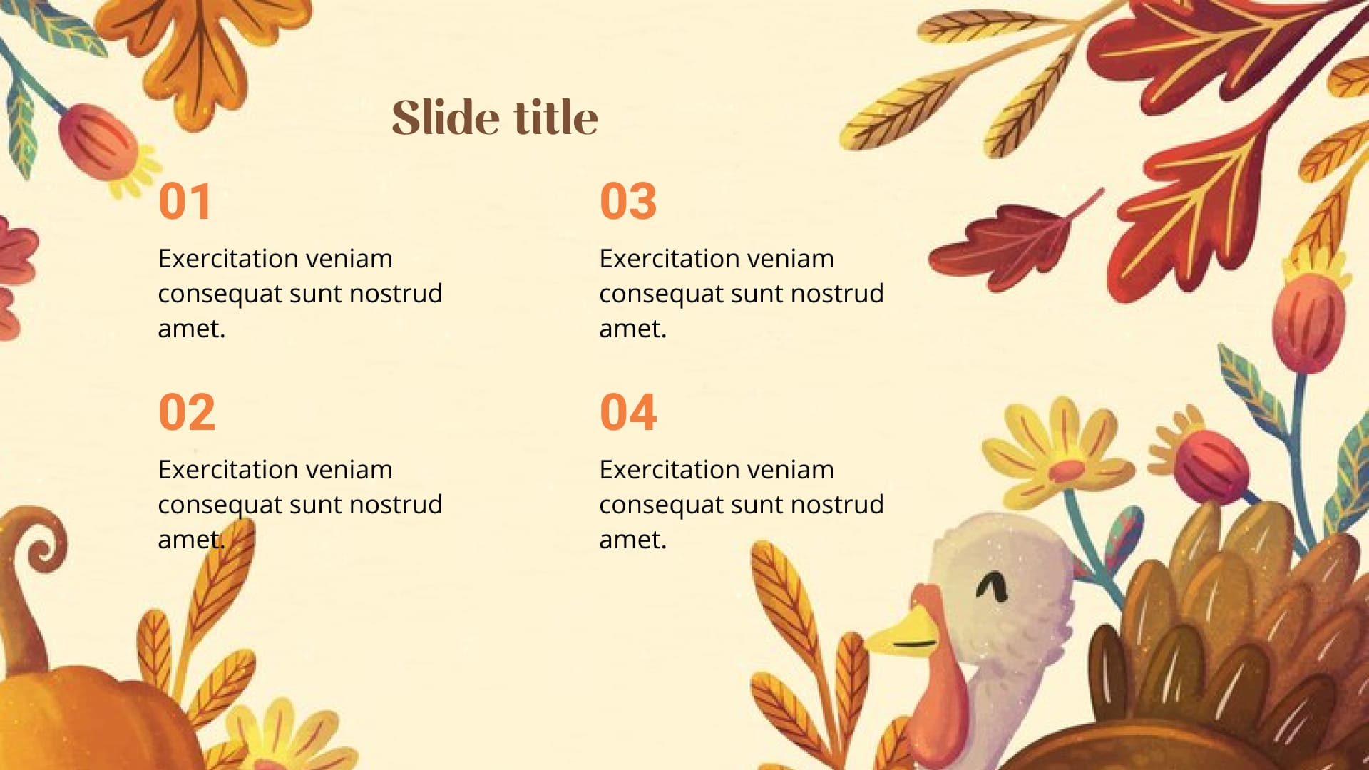 3 Preview Free Cute Thanksgiving Powerpoint Background.