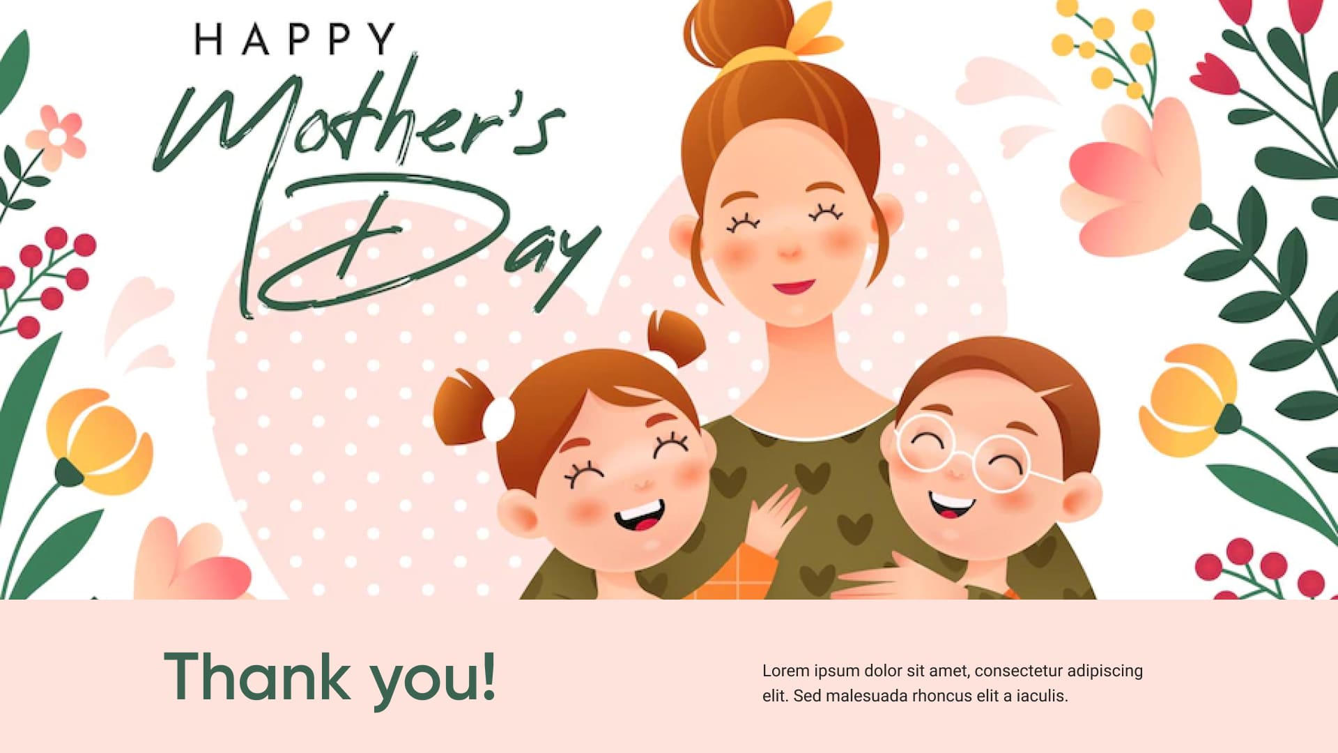 2 Free Mothers Day Powerpoint Template.
