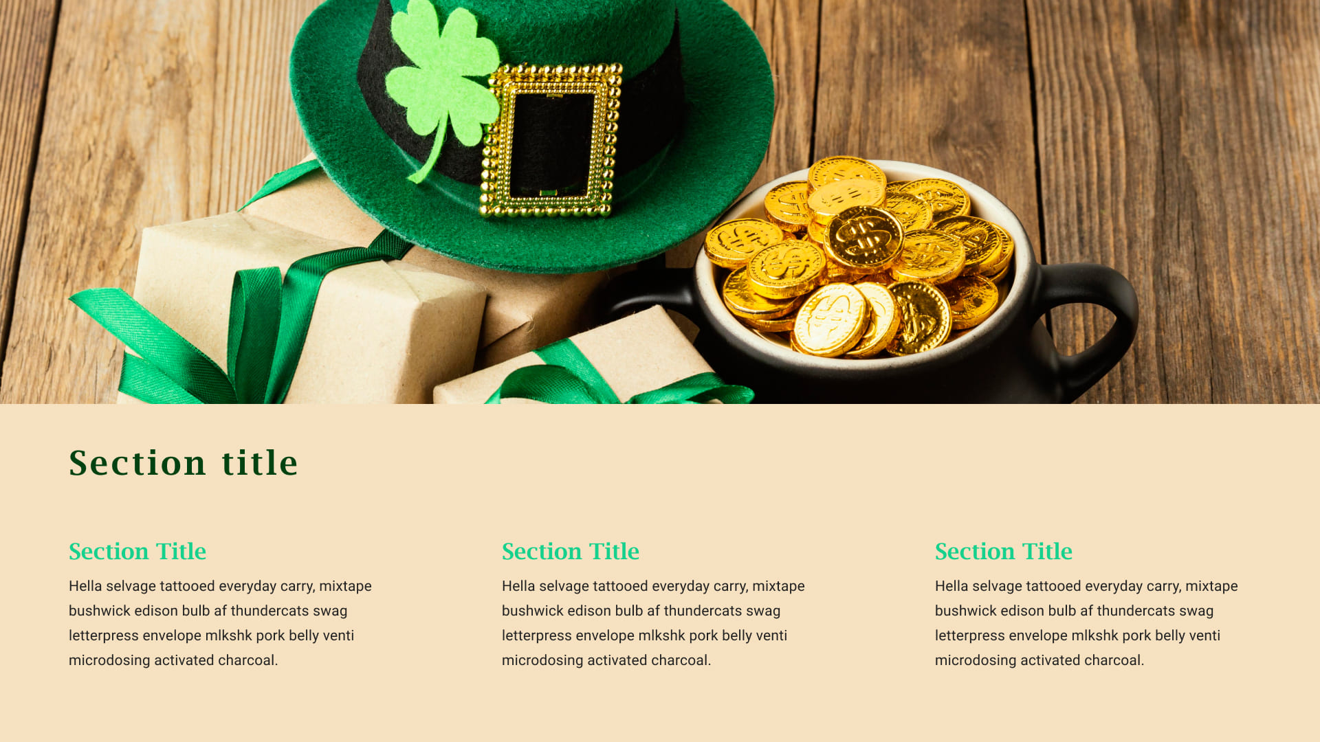 4 Free St Patricks Day Powerpoint Template.