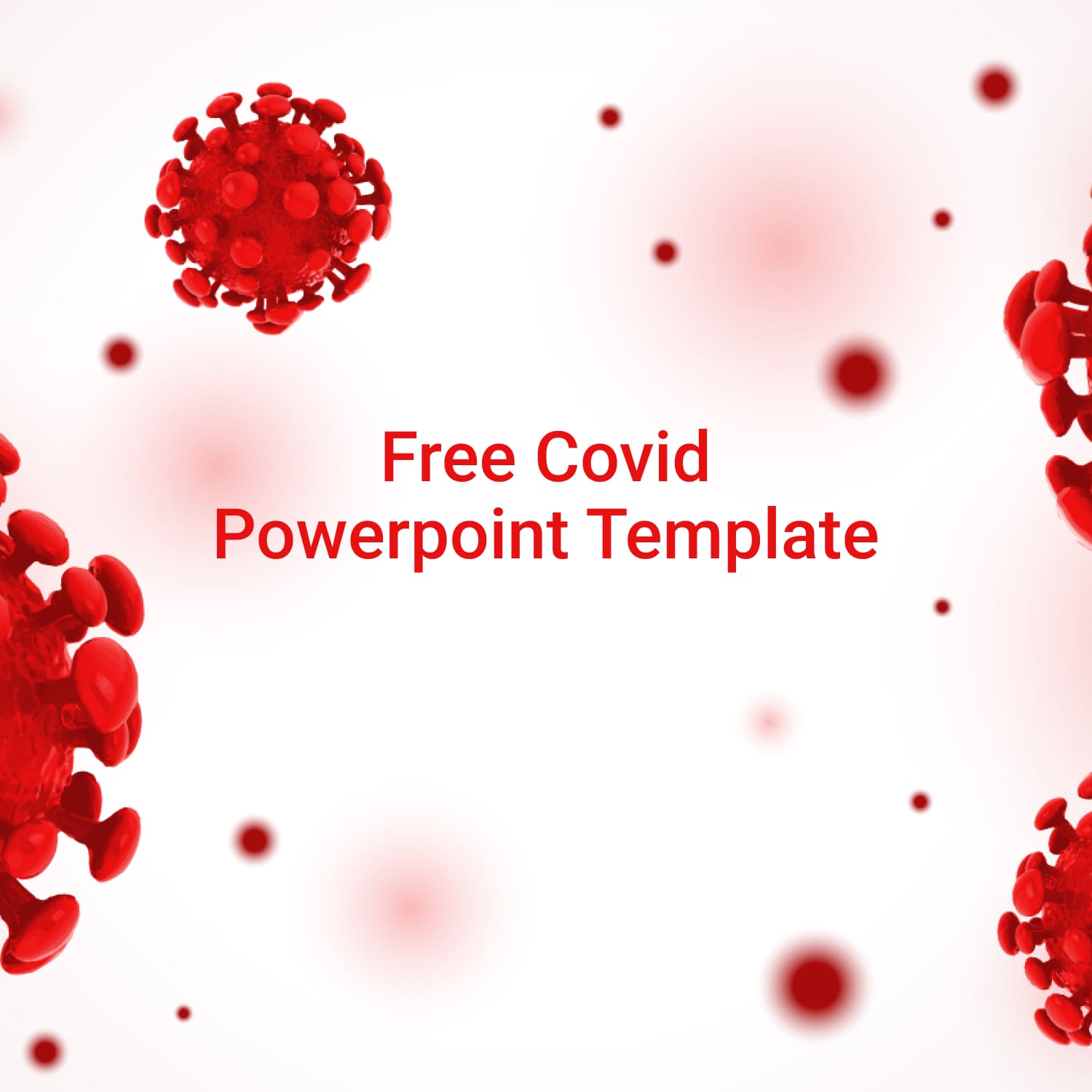 Images with Covid Powerpoint Template.