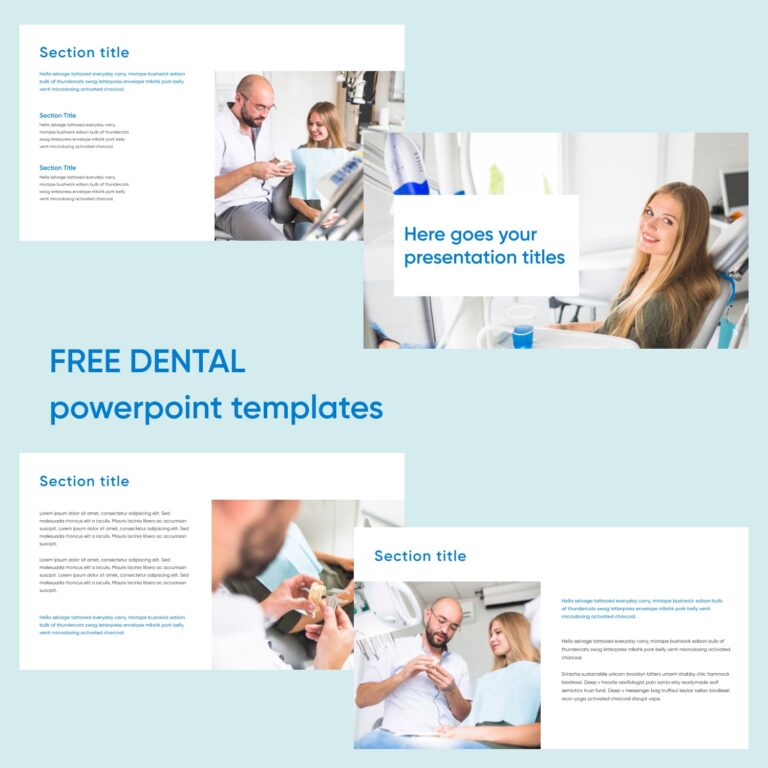 Free Dental Powerpoint Templates – MasterBundles