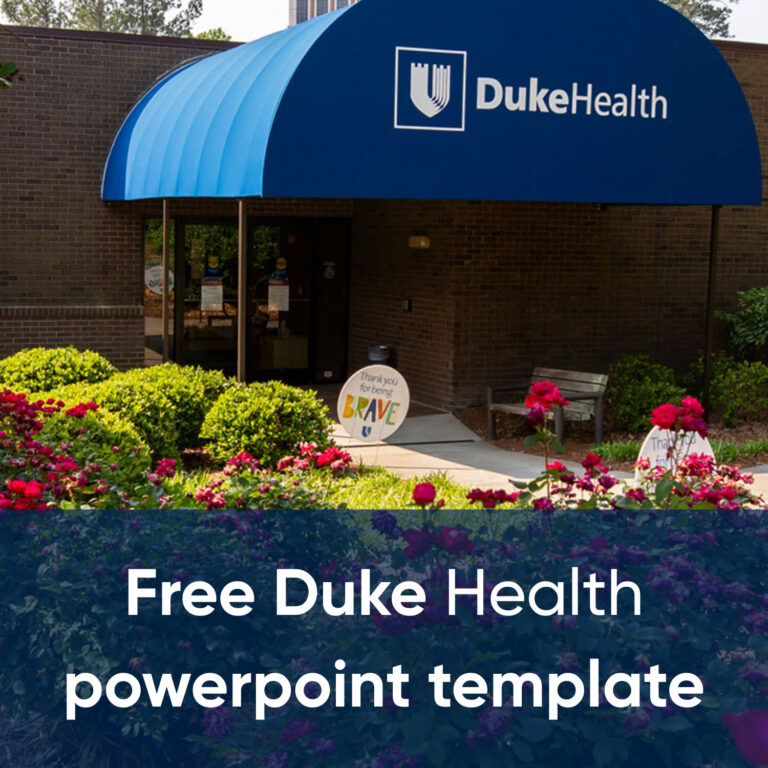 Free Duke Health Powerpoint Template MasterBundles