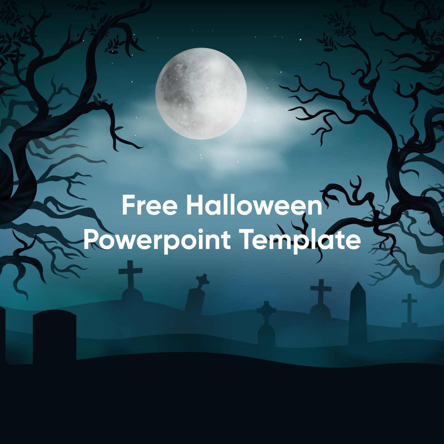 Free Halloween Powerpoint Template.