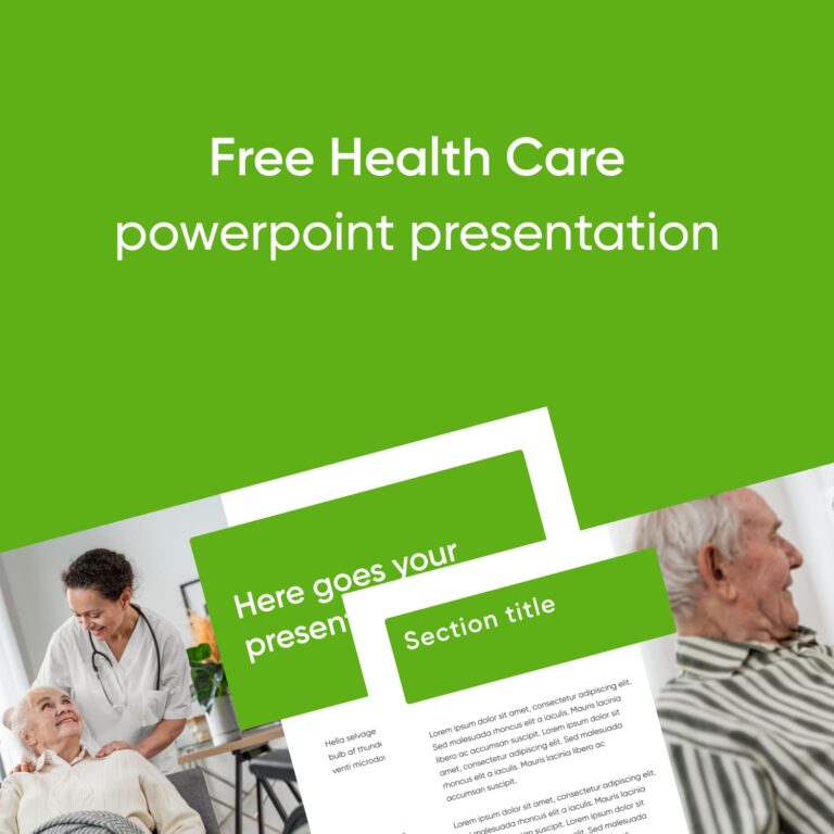 Free Health Care Powerpoint Presentation – MasterBundles