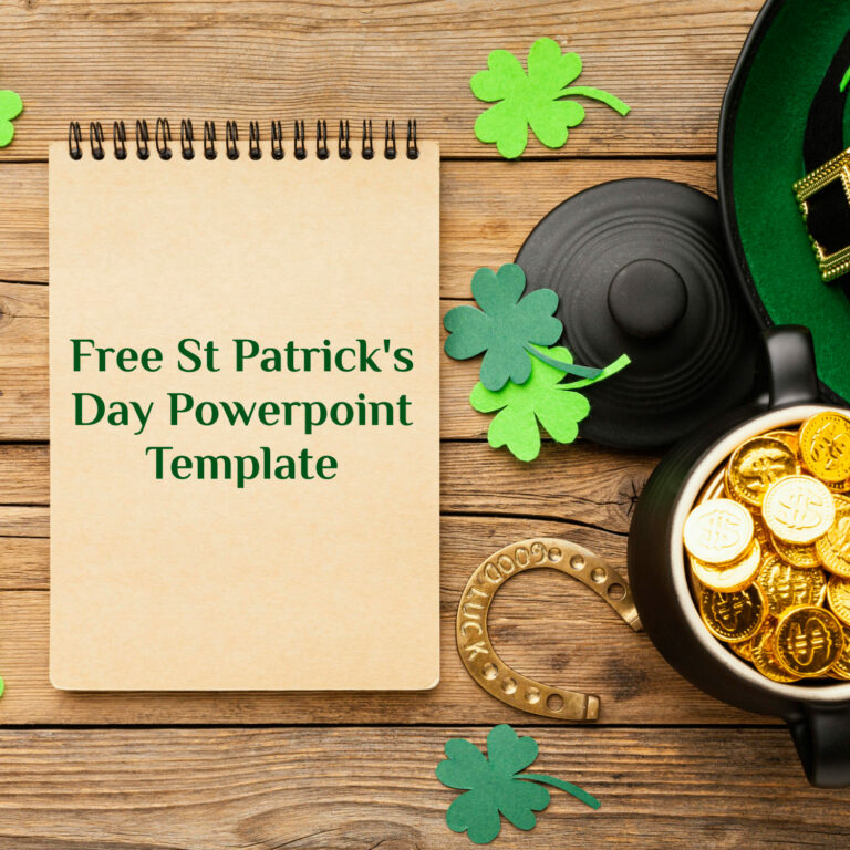 Free St Patrick's Day Leprechaun Powerpoint Template MasterBundles