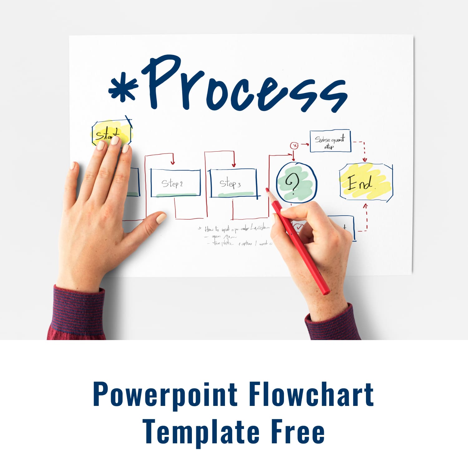 Powerpoint Flowchart Template Free 1500x1500 1.