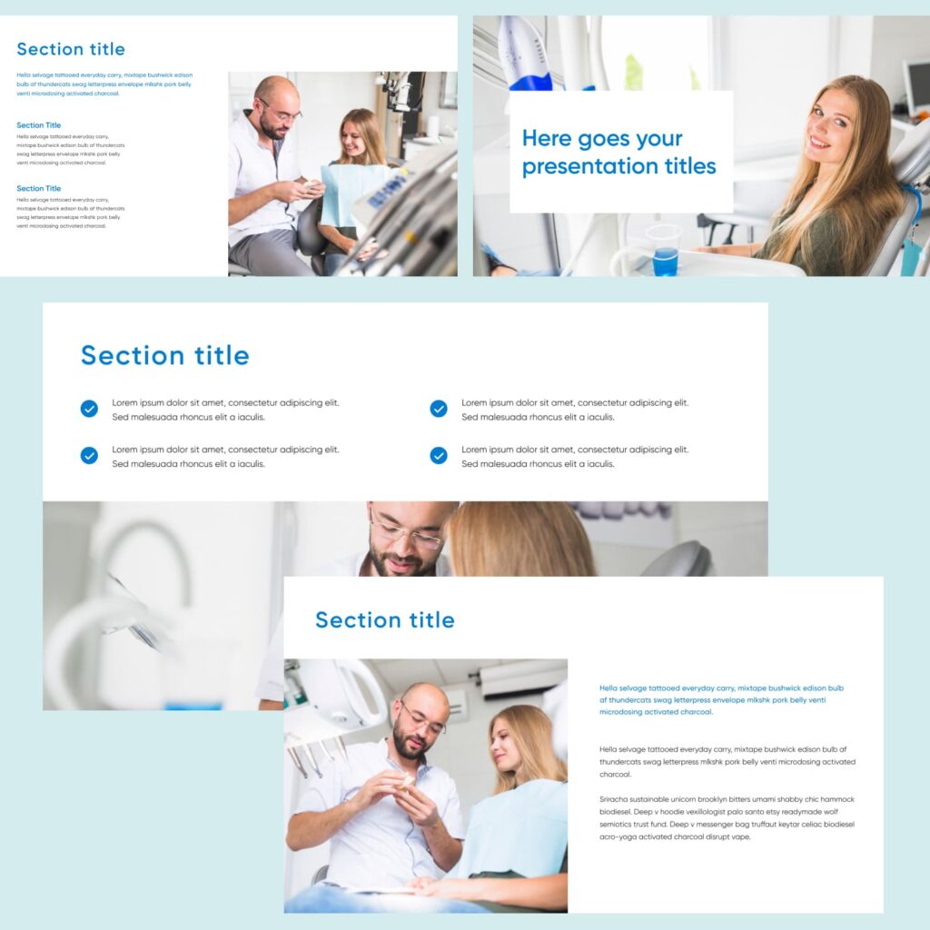 Free Dental Powerpoint Templates Masterbundles