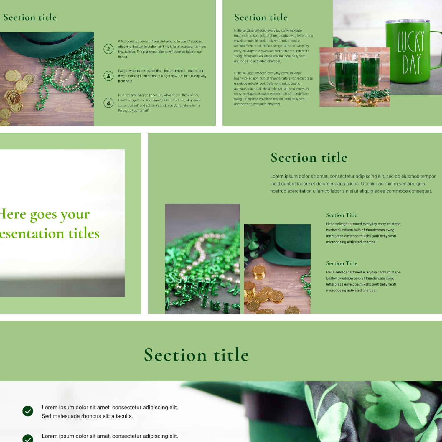 Free St Patricks Day Powerpoint Template 1500x1500 2.