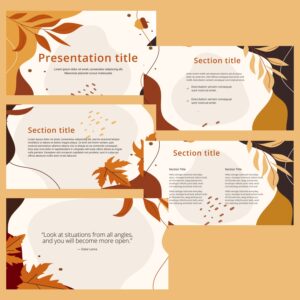 Free Fall Thanksgiving Powerpoint Background – MasterBundles