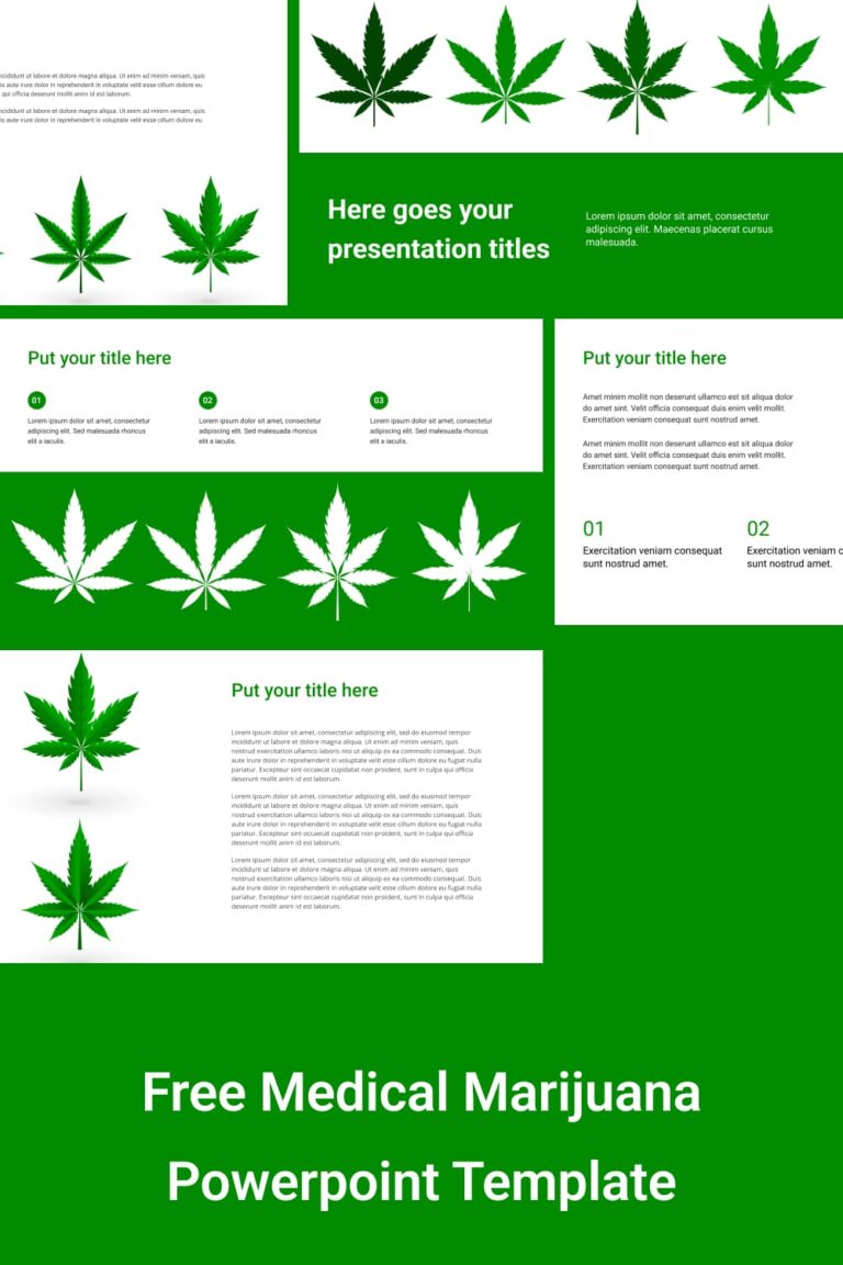 Free Medical Marijuana Powerpoint Template – MasterBundles