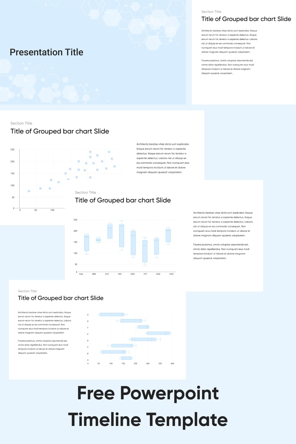 Pinterest of powerpoint timeline template.