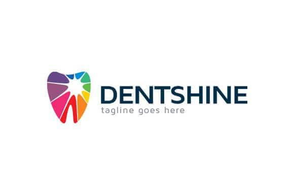 Dentshine Logo Template.