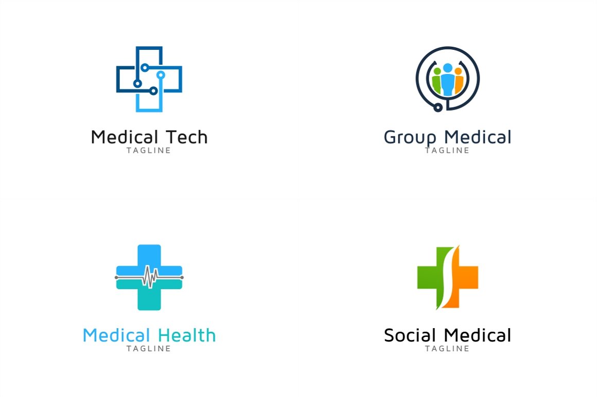 Medical logo for all types.