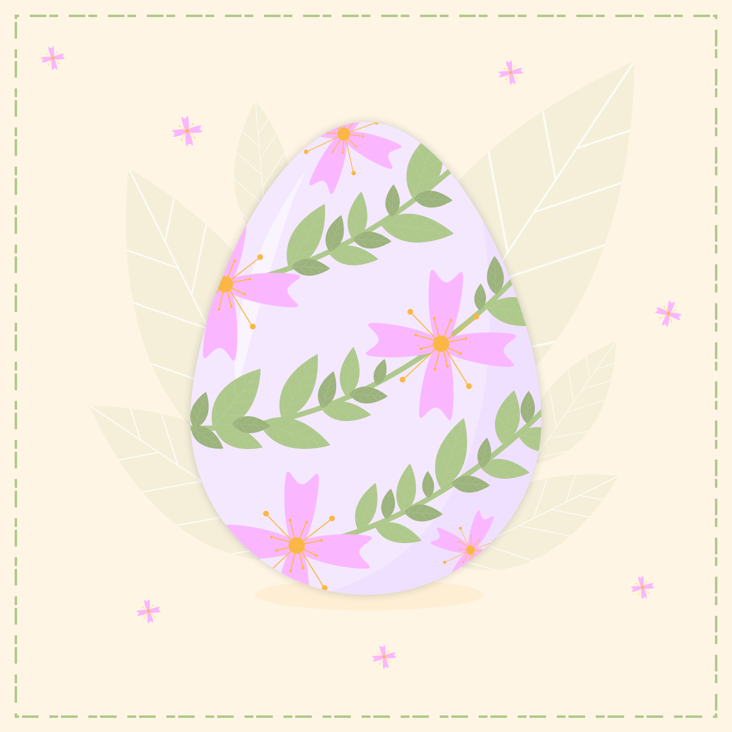 Free Easter Egg SVG in Pastel Colors previews.
