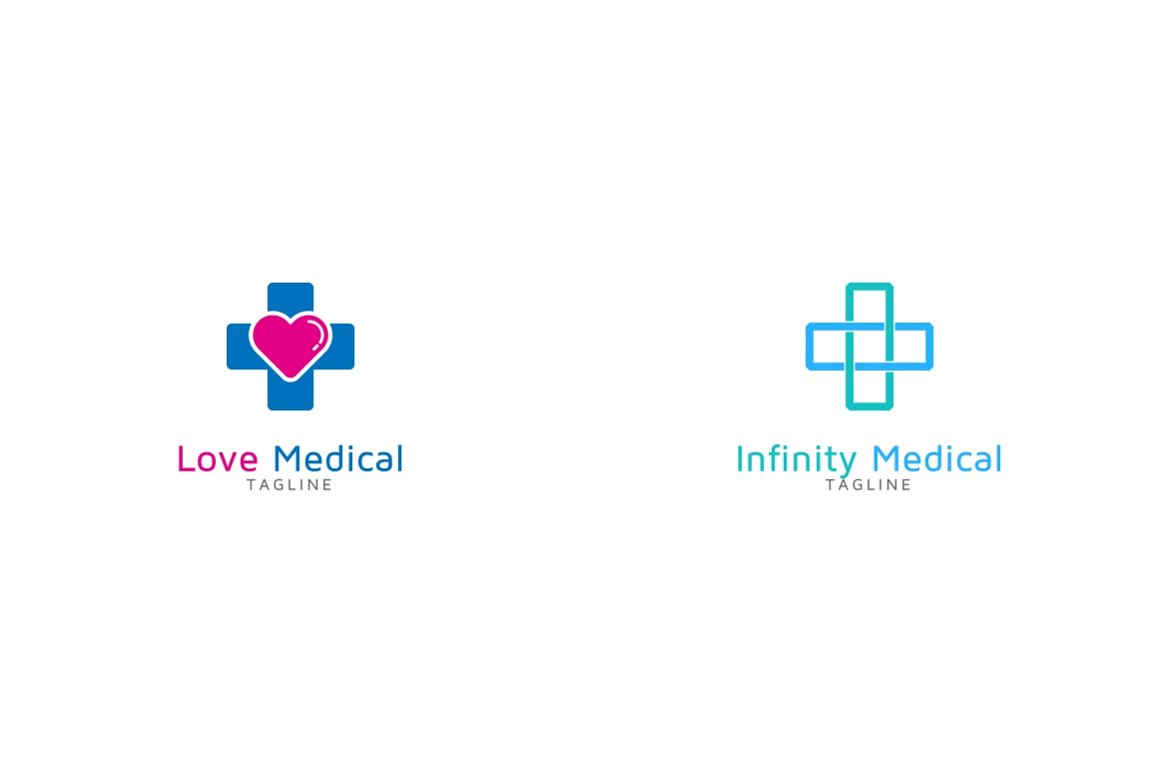 Medical logo bundle.