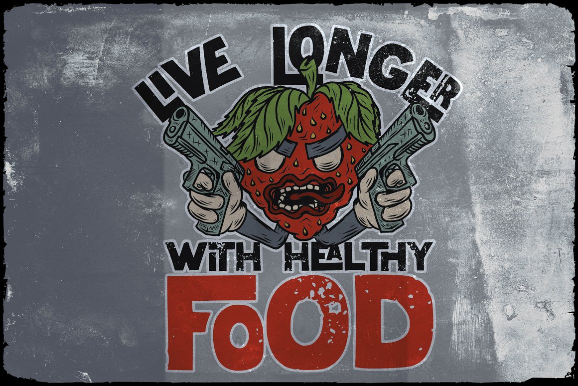 Live longer with helthy food.