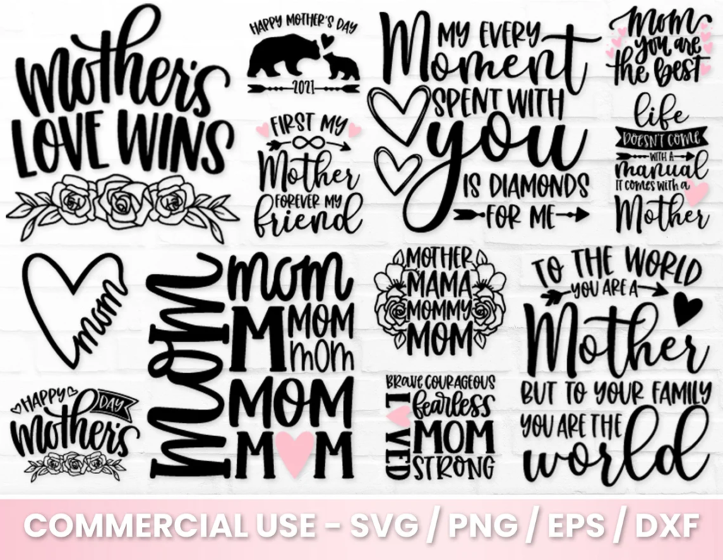 Mothers Day Svg, Mom Svg, Mama Svg, Mommy Svg – Masterbundles